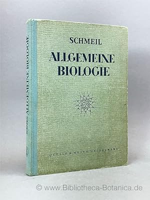 Bild des Verkufers fr Allgemeine Biologie. fr die Oberstufe der Hheren Lehranstalten. zum Verkauf von Bibliotheca Botanica