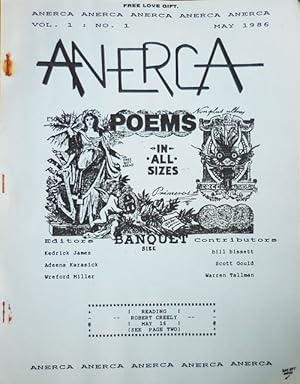 Seller image for Anerca Vol 1 Number 1 for sale by Derringer Books, Member ABAA