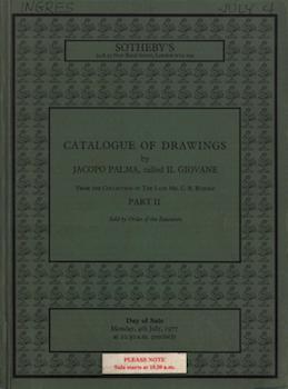 Catalogue of Drawings by Jacopo Palma, Called Il Giovane from the Collection of the late Mr. C.R....