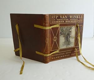 Seller image for Rip van Winkle: een nagelaten verhaal van Diederich Knickerbrocker naverteld.door Washington Irving. First limited edition with Arthur Rackham illustrations. for sale by Wittenborn Art Books