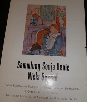 Bild des Verkufers fr Sammlung Sonja Henie/Niels Onstad. Wurtt. Kunstverein, Stuttgart. October 8-November 12 [1958]. zum Verkauf von Wittenborn Art Books