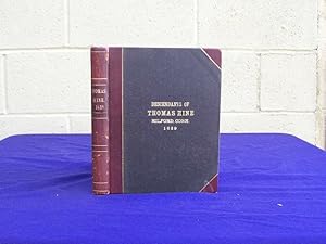 Hine Genealogy and History of the Descendants of Thomas Hine of Milford Conn. 1639.