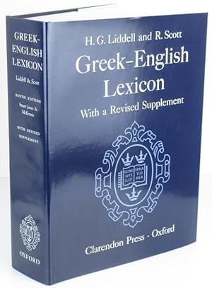 Greek-English Lexicon, Ninth Edition with a Revised Supplement Beautiful, Nearly As New Condition...
