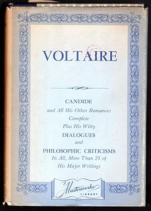 Bild des Verkufers fr Voltaire. Candid and All His Other Romances Complete Puls His Witty Dialogues and Philosophic Criticisms. In All, More Than 25 of His Major Writings zum Verkauf von Sergio Trippini