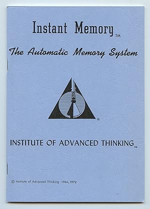 Bild des Verkufers fr Instant Memory: The Automatic Memory System zum Verkauf von Attic Books (ABAC, ILAB)
