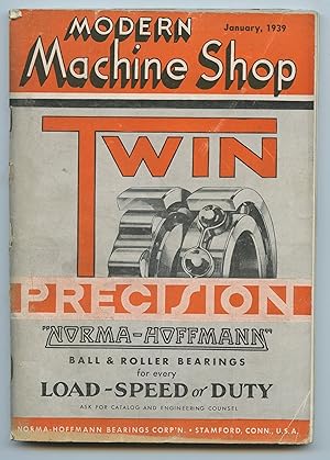 Seller image for Modern Machine Shop, January 1939 for sale by Attic Books (ABAC, ILAB)