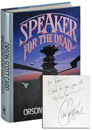 SPEAKER FOR THE DEAD - INSCRIBED