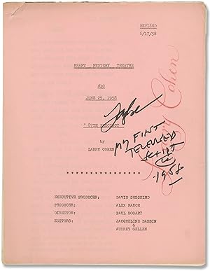 Seller image for Kraft [Mystery] Theatre: The Eighty Seventh [87th] Precinct (Archive of six original screenplays for the 1958 television episode) for sale by Royal Books, Inc., ABAA