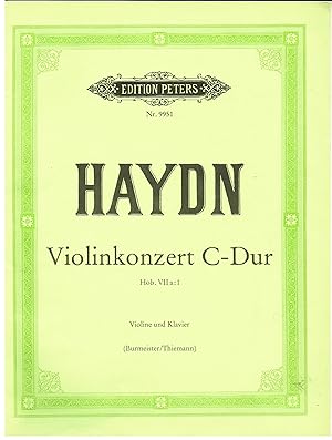 Konzert C-Dur für Violine und Orchester Hob. VIIa:1
