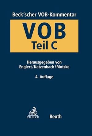 Bild des Verkufers fr Beck'scher VOB- und Vergaberechts-Kommentar : VOB Teil C Allgemeine Technische Vertragsbedingungen fr Bauleistungen (ATV) zum Verkauf von AHA-BUCH GmbH