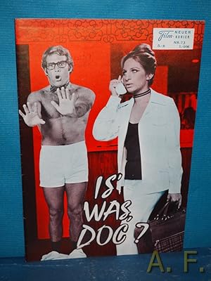 Neuer Film-Kurier Nr. 73. - Is' was, Doc? (Darsteller: Barbra Streisand, Ryan O'Neal, .) Septembe...