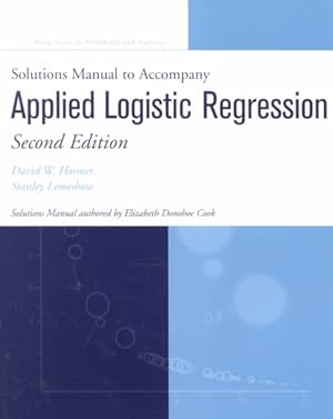 Imagen del vendedor de Applied Logistic Regression a la venta por GreatBookPrices