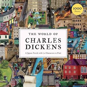 Seller image for World of Charles Dickens : 1000 Piece Puzzle: A Jigsaw Puzzle With 70 Characters to Find for sale by GreatBookPrices