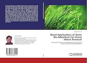 Seller image for Novel Applications of Some Bio-Adsorbent For Heavy Metals Removal for sale by moluna