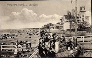 Bild des Verkufers fr Ansichtskarte / Postkarte Selenogradsk Ostseebad Cranz Ostpreuen, Strandpartie zum Verkauf von akpool GmbH