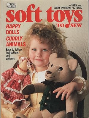 Image du vendeur pour Soft Toys to Sew mis en vente par Dromanabooks