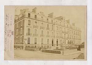Vue des Pyrénées [Pau, Hotel Monpays? 1868-1869].