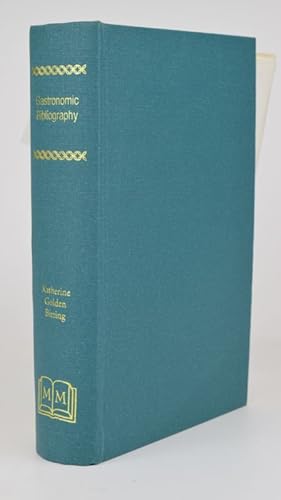 Image du vendeur pour Gastronomic Bibliography. mis en vente par Librairie Ancienne Richard (SLAM-ILAB)