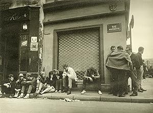 "AU CHAT QUI PÊCHE" CLUB DE JAZZ 4, rue de la Huchette / Photo originale argentique d'époque par ...