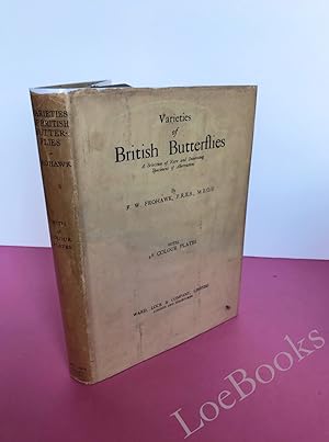 VARIETIES OF BRITISH BUTTERFLIES A Selection of Rare and Interesting Specimens of Abberations, In...