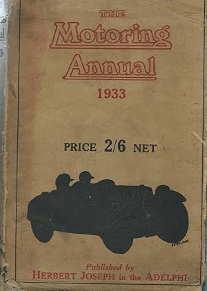 Bild des Verkufers fr The MOTORING ANNUAL 1933 zum Verkauf von Robin Peake