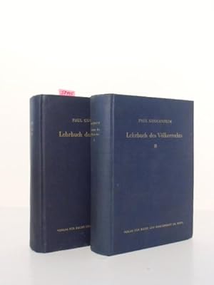 Seller image for Lehrbuch des Vlkerrechts. Unter Bercksichtigung der internationalen und schweizerischen Praxis. Band I u. II. for sale by Kunstantiquariat Rolf Brehmer