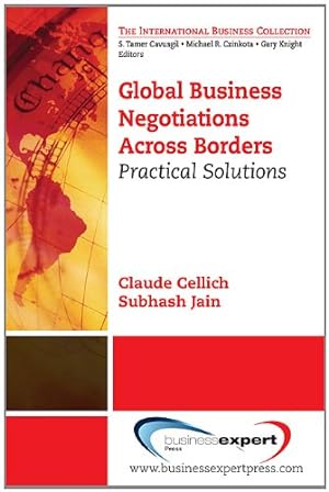 Imagen del vendedor de Practical Solutions to Global Business Negotiations (International Business Collection) [Soft Cover ] a la venta por booksXpress