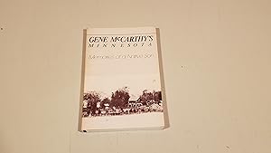 Seller image for Gene Mccarthy's Minnesota: Memories Of A Native Son: Signed for sale by SkylarkerBooks