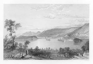 ST PETERS ISLAND,LAKE OF BIENNE IN SWITZERLAND,1835