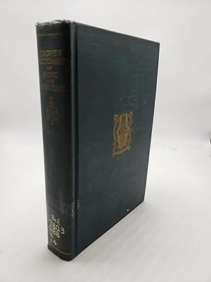 Bild des Verkufers fr Grove's Dictionary of Music and Musicians (Volume 4) zum Verkauf von Shadyside Books