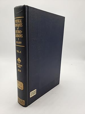 Seller image for Physical Constants of Hydrocarbons: Cyclanes, Cyclenes, Cyclynes, and Other Alicyclic Hydrocarbons (Volume 2) for sale by Shadyside Books