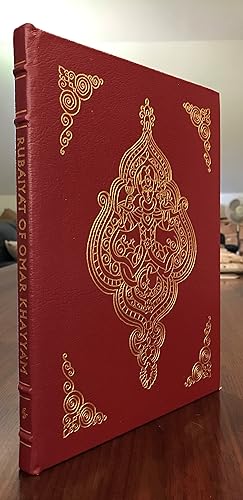 Imagen del vendedor de Rubaiyat of Omar Khayyam, rendered in English verse by Edward Fitzgerald. The text of the first edition, illustrated by Arthur Szyk. Collector's Edition, Bound in Genuine Leather. a la venta por CARDINAL BOOKS  ~~  ABAC/ILAB