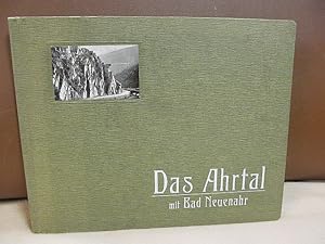 Das Ahrtal mit Bad Neuenahr. Album mit 12 schwarz-weißen photographischen Ansichten auf Tafeln.