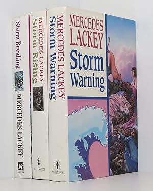 Bild des Verkufers fr The Valdemar Mage Storms Trilogy Set: Storm Warning; Storm Rising; Storm Breaking (3 Vols all 1st/1st ) zum Verkauf von Durdles Books (IOBA) (PBFA)