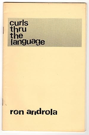 CURLS THROUGH THE LANGUAGE / PLANET DETROIT CHAPBOOK, Vol. 1, No. 6