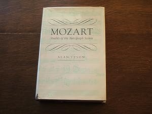 Immagine del venditore per Mozart: Studies Of The Autograph Scores venduto da M & P BOOKS   PBFA MEMBER