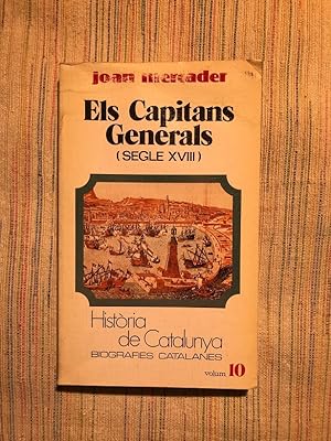 Seller image for Els Capitans Generals (segle XVIII) for sale by Campbell Llibres