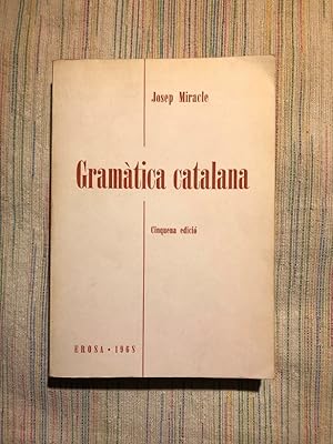 Imagen del vendedor de Gramtica catalana a la venta por Campbell Llibres