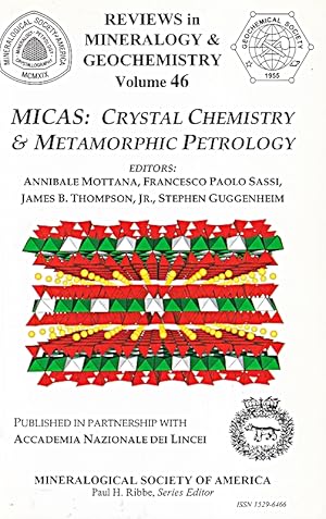 Immagine del venditore per Micas: Crystal Chemistry & Metamorphic Petrology (Reviews in Mineralogy & Geoche venduto da Die Buchgeister