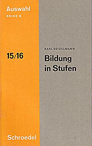 Imagen del vendedor de Bildung in Stufen a la venta por Die Buchgeister