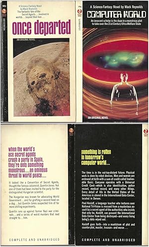 Image du vendeur pour MACK REYNOLDS" FIRST EDITION NOVELS 2-VOLUMES: Once Departed / Computer World mis en vente par John McCormick