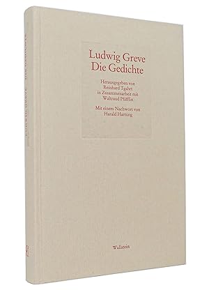 Seller image for Ludwig Greve - Die Gedichte : Herausgegeben von Reinhard Tgahrt in Zusammenarbeit mit Waltraud Pffflin. Mit einem Nachwort von Harald Hartung. (Reihe: Mainzer Reihe - Neue Folge, Band 3) for sale by exlibris24 Versandantiquariat