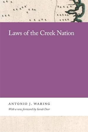 Seller image for Laws of the Creek Nation for sale by GreatBookPrices