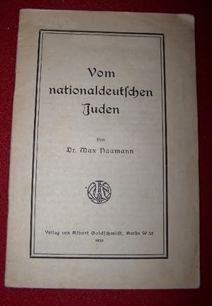 Vom Nationaldeutschen Juden