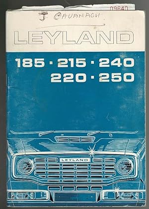 Imagen del vendedor de Leyland 185 215 240 220 250 Handbook a la venta por Lazy Letters Books