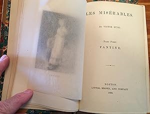 Seller image for THE NOVELS IN 12 VOLUMES; LES MISERABLES 5 VOL.'S, TOILERS OF THE SEA 2VOL.'S, NOTRE-DAME DE PARIS 2VOL.'S THE MAN WHO LAUGHS 2 VOL.'S AND NINETY-THREE 1 VOL. (LIBRARY EDITION) for sale by Charles Thomas Bookseller