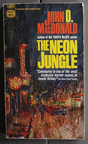 Seller image for THE NEON JUNGLE. (Fawcett Gold Medal Book.# d1699 ) for sale by Comic World