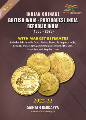 Imagen del vendedor de Indian Coinage 2022-23: British India Portuguese India Republic India (1835 2023) (9th edition) a la venta por Vedams eBooks (P) Ltd