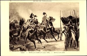 Künstler Ansichtskarte / Postkarte Vernet, Bataille d'Iena 1806, Schlacht bei Jena und Auerstedt,...