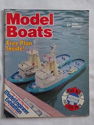 Seller image for Model Boats, MAP Magazine. 1983 January. for sale by Tony Hutchinson